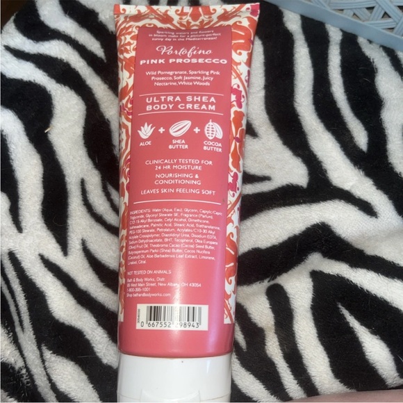 Bath & Body Works Portofino Pink Prosecco Body Cream - Picture 2 of 2